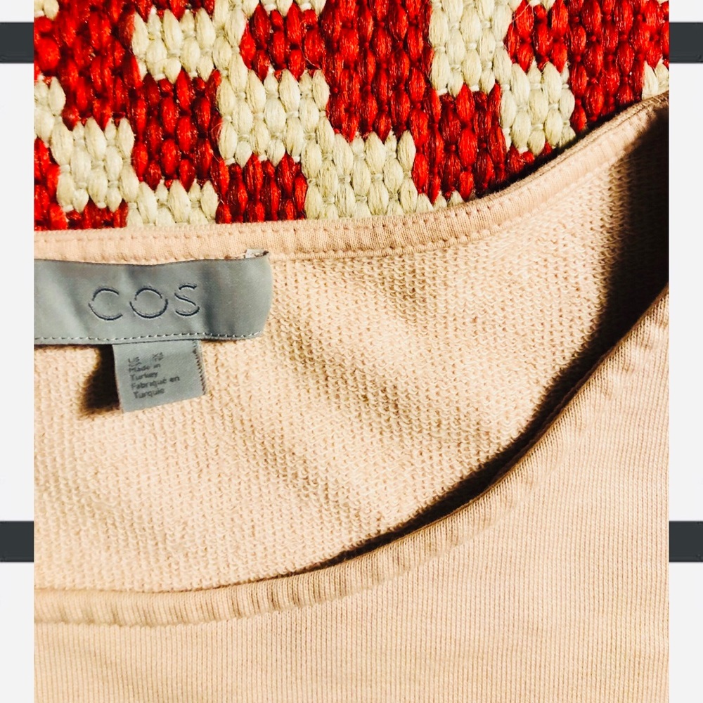 COS Round Neck Long Sleeve Shirt